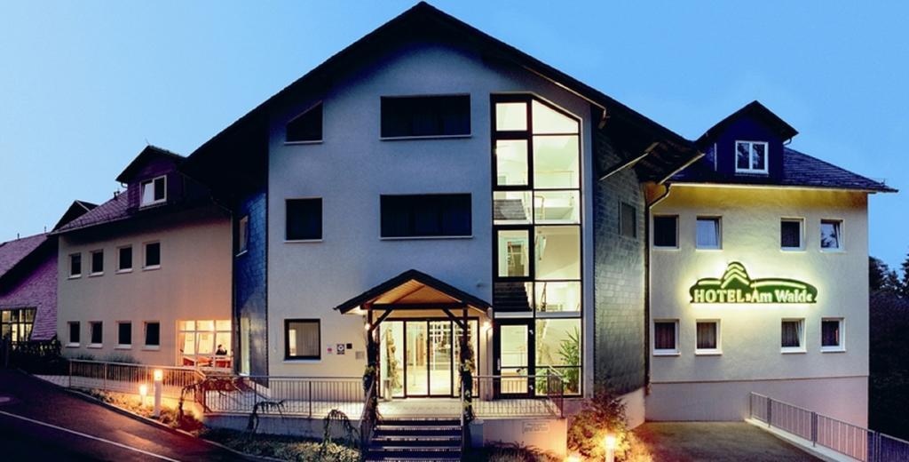 Hotel Am Wald -Garni- Elgersburg Exterior foto