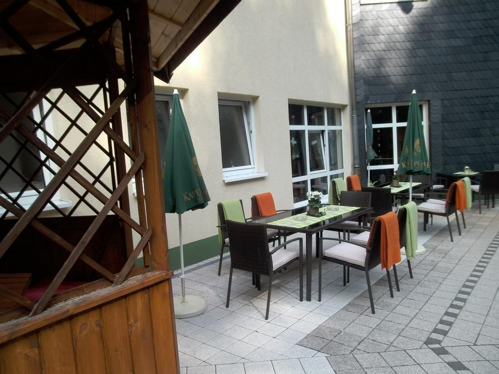Hotel Am Wald -Garni- Elgersburg Exterior foto